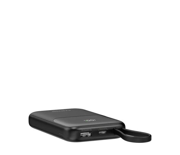 CANYON Powerbank OnPower 101 z kablem 10000 mAh PD22.5W Czarny - 1320624 - zdjęcie 5